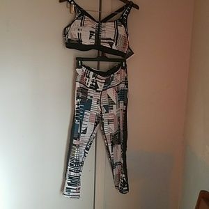 Victoria secret top and capris